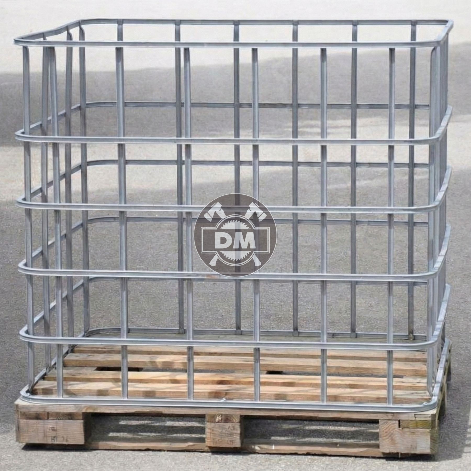 Klec od IBC nádrže